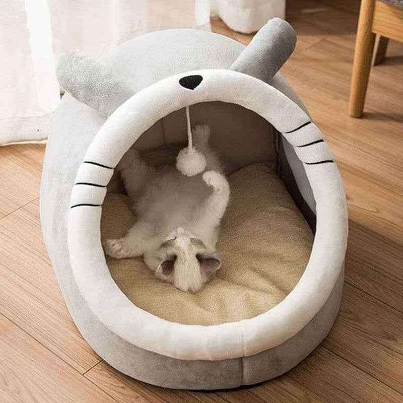 Cama para mascota redonda